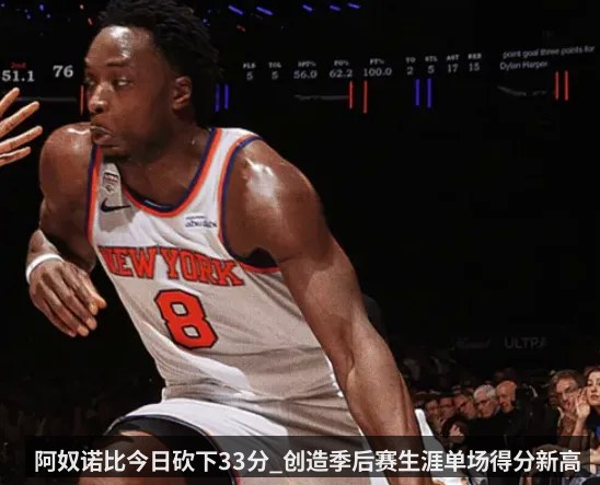 阿奴诺比今日砍下33分_创造季后赛生涯单场得分新高